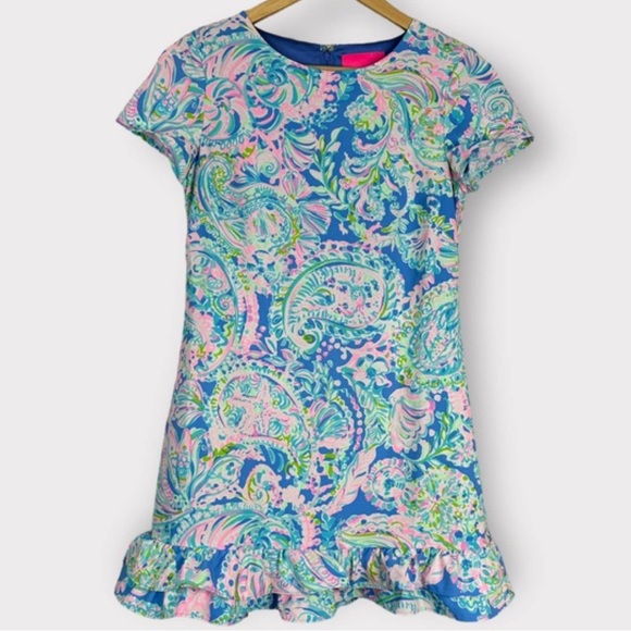 LILLY PULITZER Masey Short Sleeve Romper Multi Dream
Size 2 - Picture 2 of 7